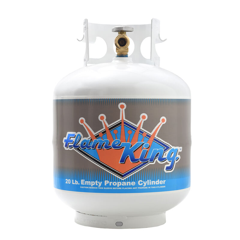 Flame King 20-lb. Empty Propane Cylinder with OPD image number 1