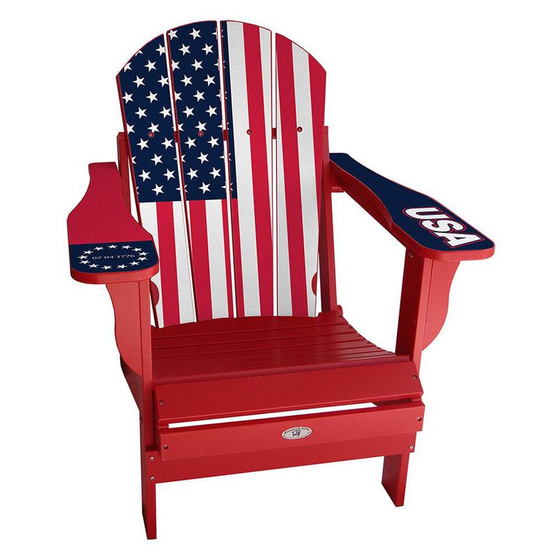USA Flag Chair image number 2