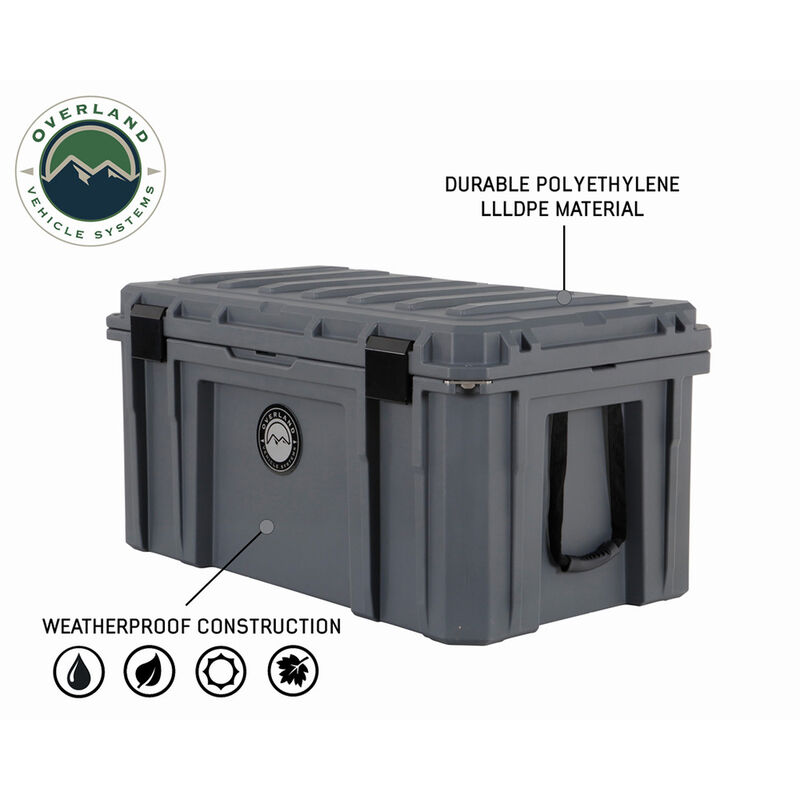 Overland Vehicle Systems 169-Quart Dry Box with Wheels image number 2