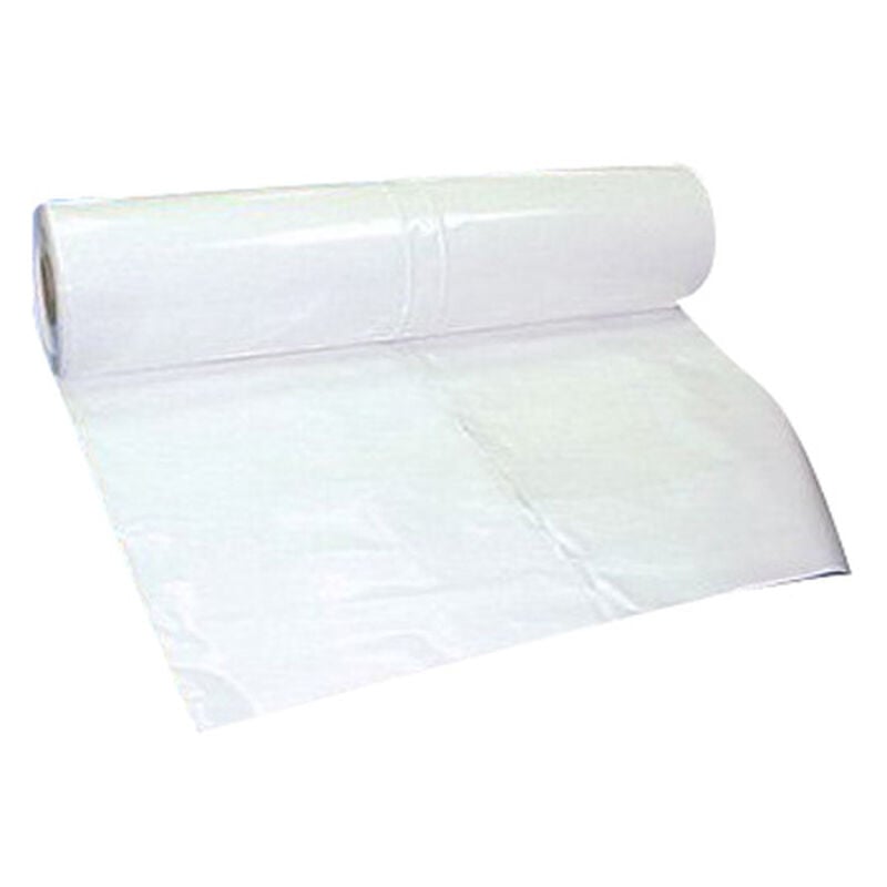 Poly-America 7mL White Premium Shrink Wrap, 60# Roll, 32' x 56' image number 1