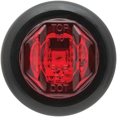 Optronics MCL12 Series LED 3/4" Mini Sealed Marker/Clearance Light, Red