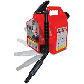 SureCan 2.2-Gallon Portable Plastic Gas Can