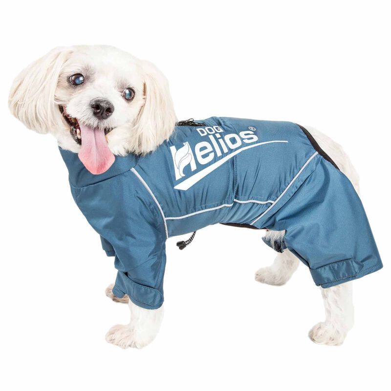 Dog Helios ® 'Hurricanine' Waterproof And Reflective Full Body Dog Coat Jacket W/ Heat Reflective Technology image number 1