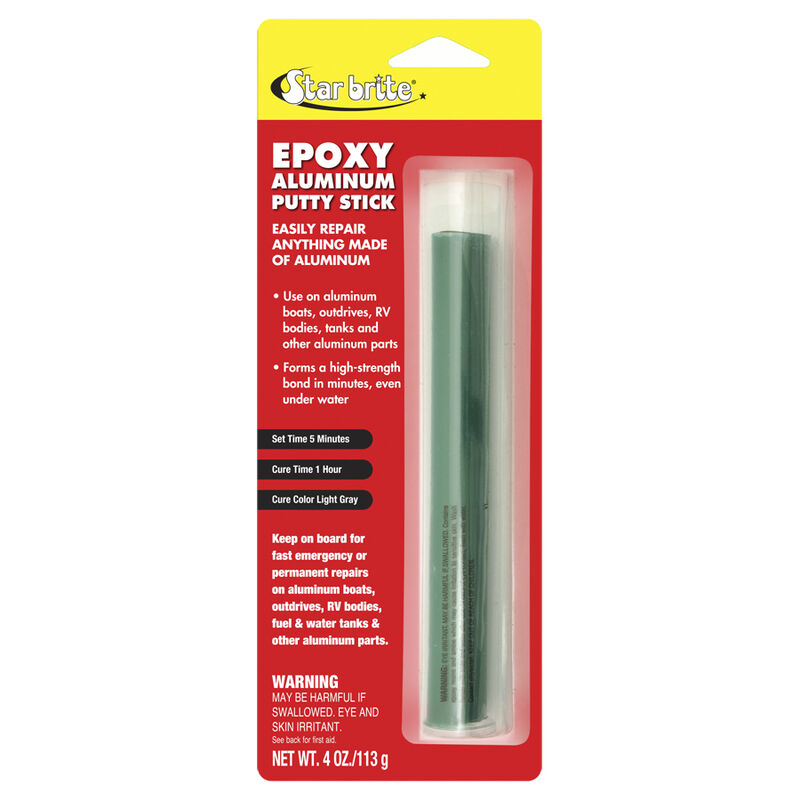 Star brite Epoxy Aluminum Putty Stick, 4 oz. image number 1