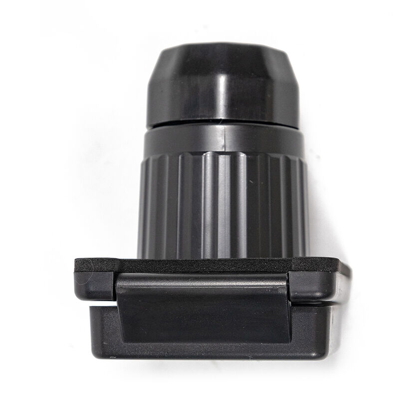  Electric World 30A Black RV Inlet w/Stainless Steel Cover image number 5