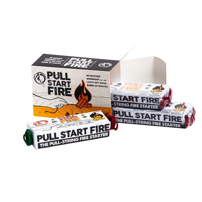 PULL START FIRE Firestarter, 3-Pack image number 1