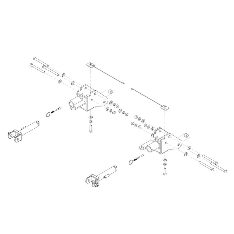 Roadmaster 523220-5 Direct-Connect Baseplate Kit, 2022-2025 Chevrolet Silverado 1500 image number 4