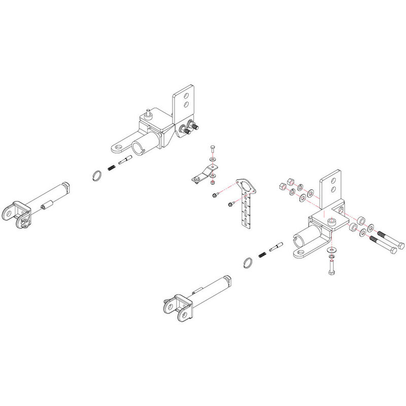 Roadmaster 523234-5 Direct-Connect Baseplate Kit, 2024-2025 Chevrolet Colorado, GMC Canyon
