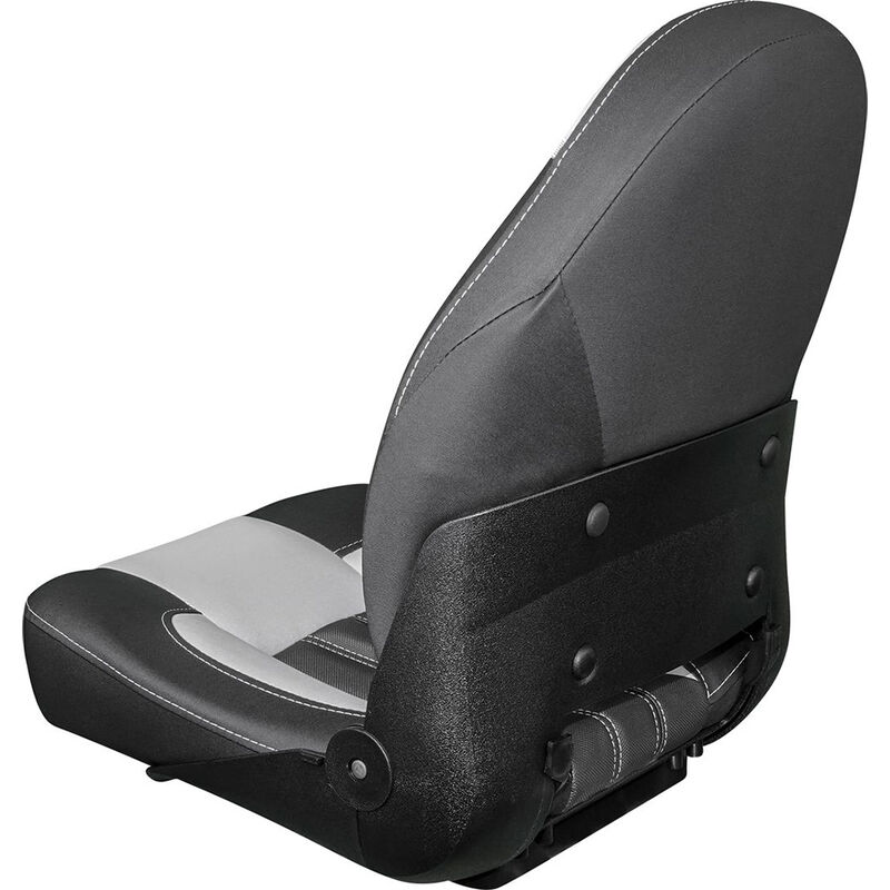 Tempress ProBax Orthopedic Boat Seat, Black/Gray/Carbon image number 4