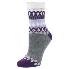 Sof Sole Women&rsquo;s Fireside Nordic Cuff Crew Sock