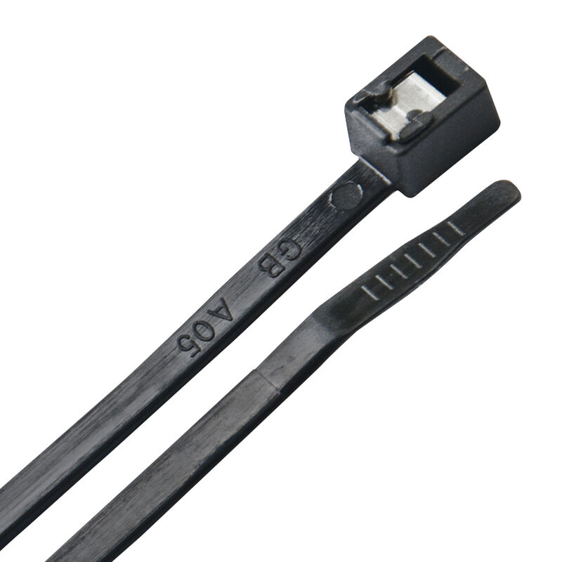 Ancor 11" Black Self-Cutting Cable Ties, 500-Pack image number 1