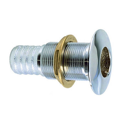 Perko Thru-Hull Connections - Chrome-Plated Bronze - 3/4" x 1-5/8"