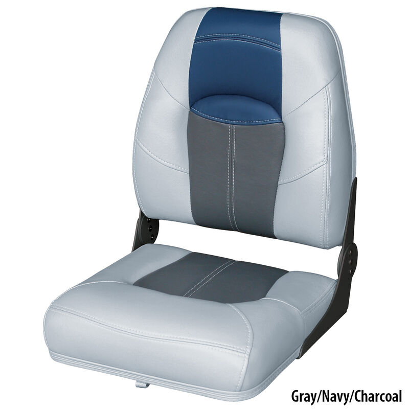 Wise Blast-Off Tour Series High-Back Folding Boat Seat image number 11