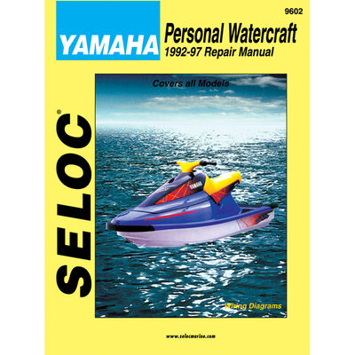 Seloc Marine Engine Maintenance And Repair Manuals Yamaha PWC 1992-1997