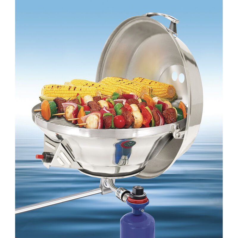 Magma Marine Kettle 2 Party-Size Combination Stove and Gas Grill image number 1