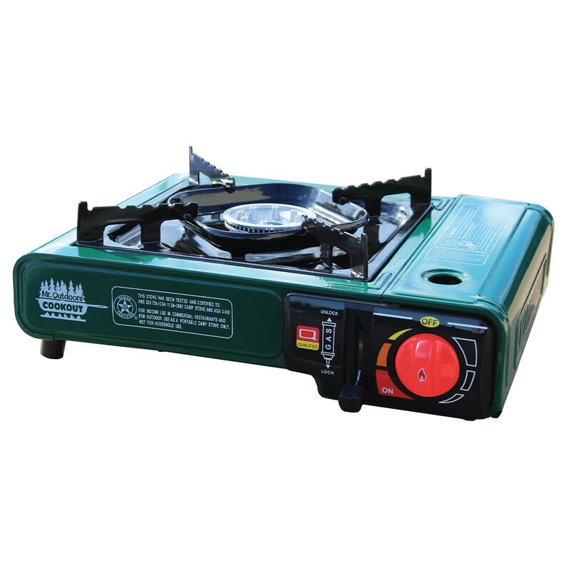 Mr. Outdoors Cookout Single Butane Stove with Carry Bag image number 2