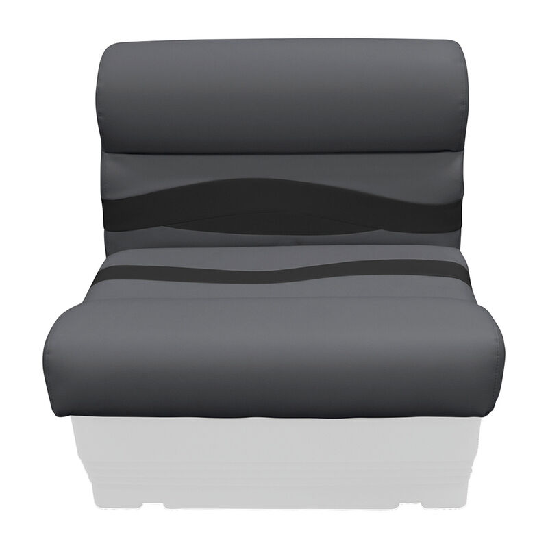 Wise Premier Pontoon 27" Bench Seat Top Cushion Set Only image number 2