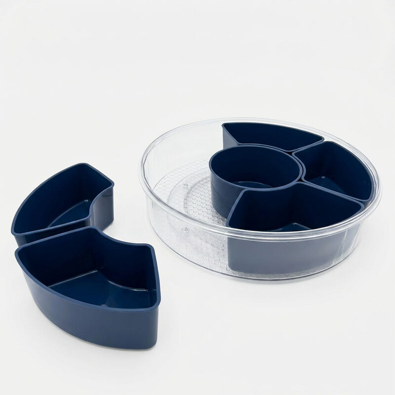Enchante Rotating Round Snack Serving Box for Camping & RV image number 5