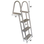 Dockmate Stationary Dock Ladder, 3-Step