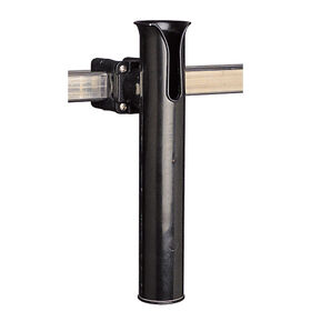 Sea-Dog Square Rail-Mount Rod Holder, Black
