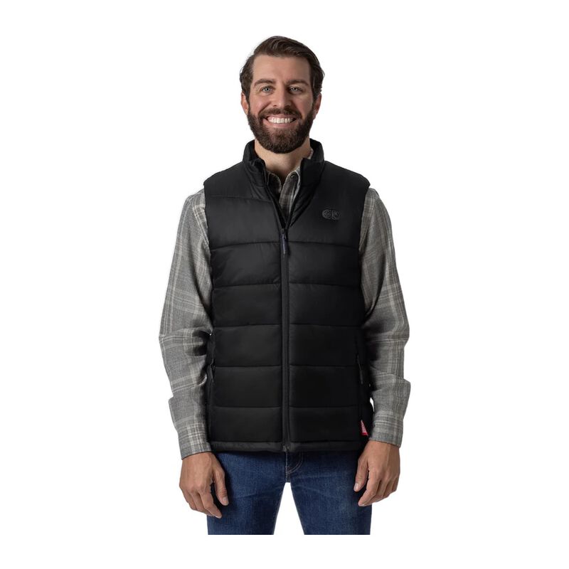 ORORO SureWarm Men's 7-Zone Dual-Control Classic Pro Heated Vest with PD 5K Battery