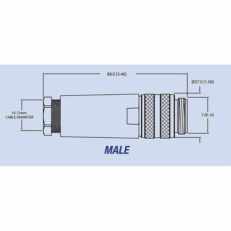 Maretron Marine Network Cable Connector image number 2