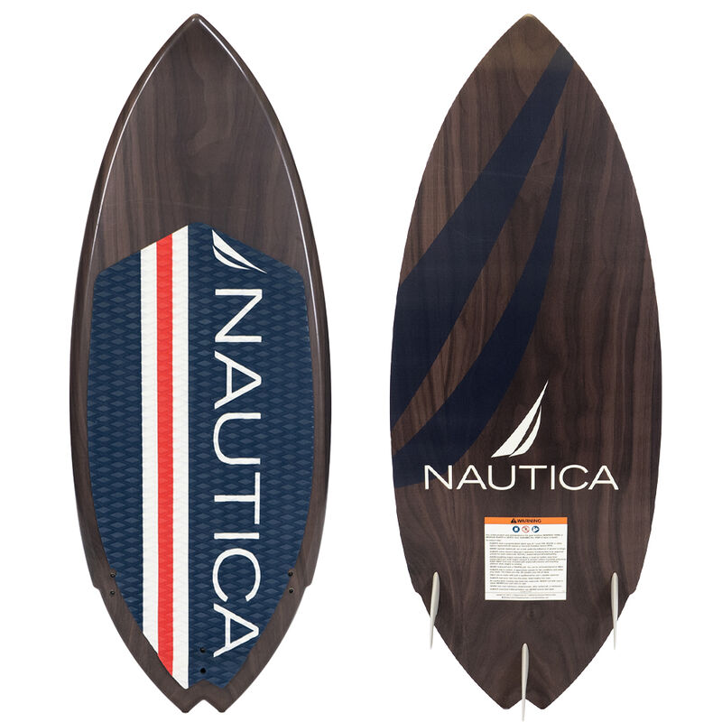 Nautica 4'11" Surf-Style Wakesurf Board image number 1