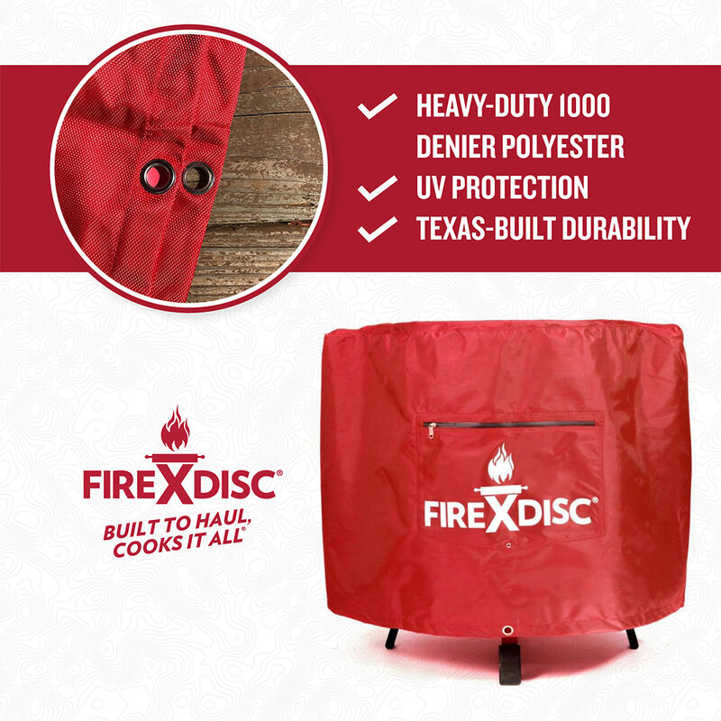 FIREDISC Universal Portable Cooker Cover in Fireman Red image number 7