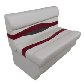 Horizon Manufacturing Elite Series 37" Lounge with Base - Gray/Red/Charcoal