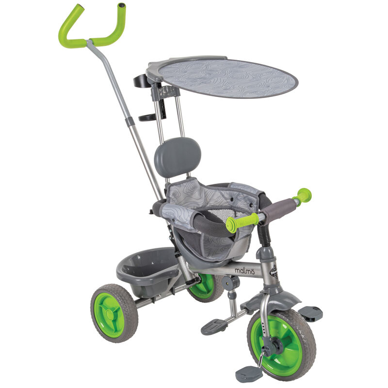 Huffy Malmo 4-in-1 Canopy Tricycle with Push Handle image number 1