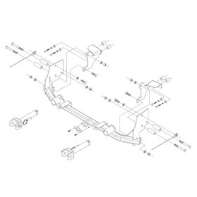 Roadmaster Direct-Connect Baseplate Kit&mdash;2017-2019 GMC Acadi (523189-5)