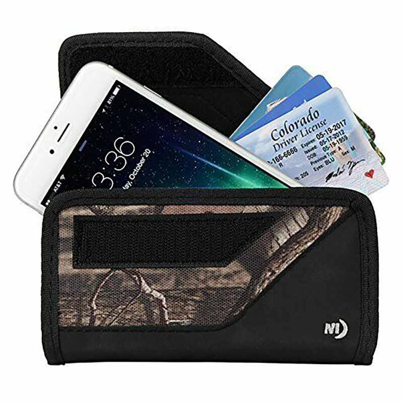 Nite Ize Clip Case Sideways Phone Holster XL, Mossy Oak Camo image number 4