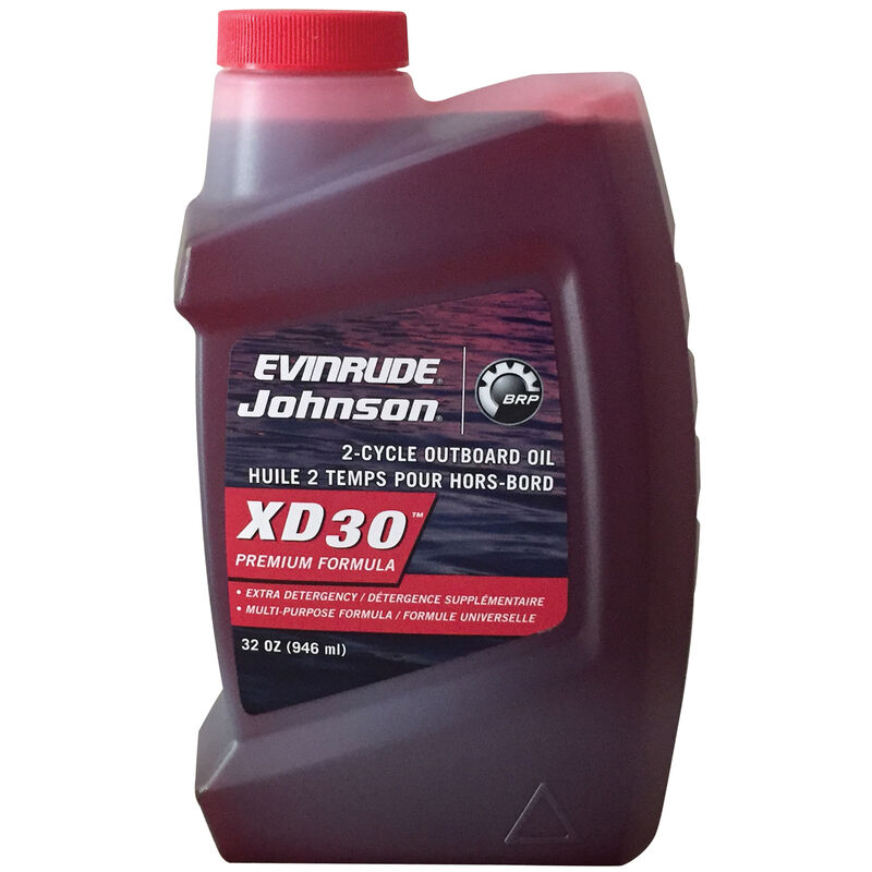 Evinrude XD30 2-Stroke Outboard Oil, Quart image number 1