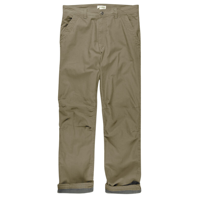 Ultimate Terrain Men's Essential Fleece-Lined Stretch Canvas Pant image number 2