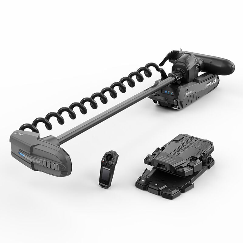 Lowrance Recon FW 72" Trolling Motor - Includes Freesteer Joystick Remote, Wireless Foot Pedal & HDI Nosecone image number 2