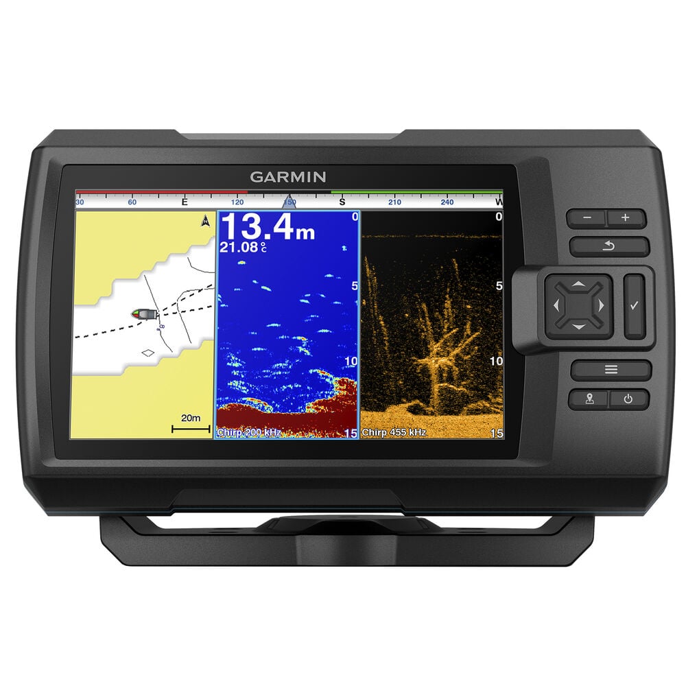 Garmin Striker Plus 7cv GPS Fishfinder with Quickdraw Contours Mapping