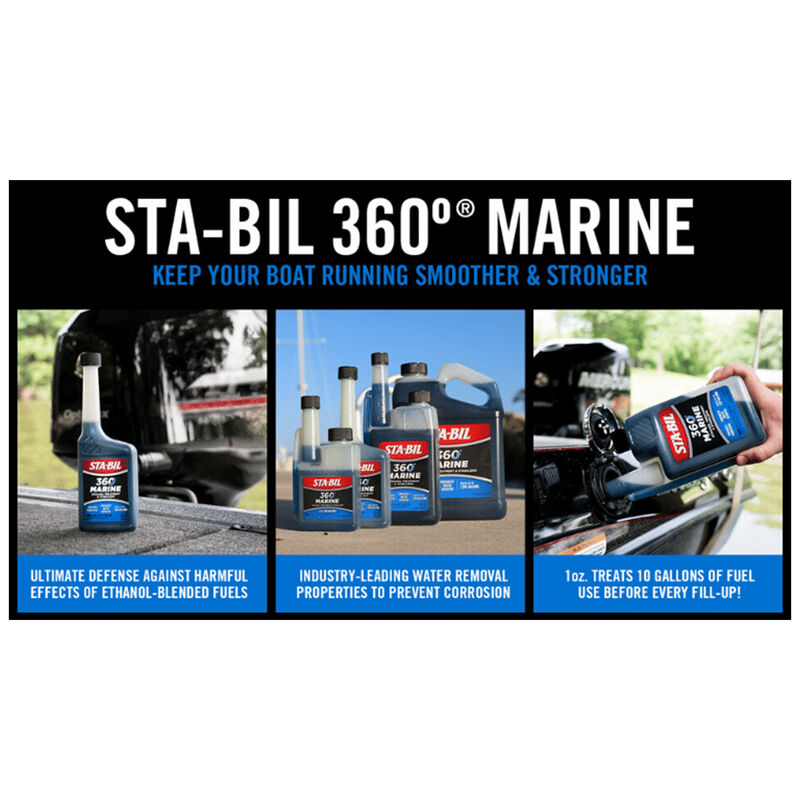STA-BIL 360 Marine Ethanol Fuel Treatment, 8 oz. image number 5
