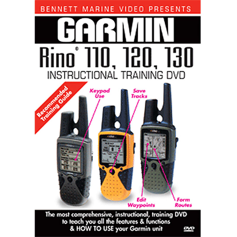 Bennett DVD - Garmin Rino 110, 120, 130 Instructional Training DVD image number 1