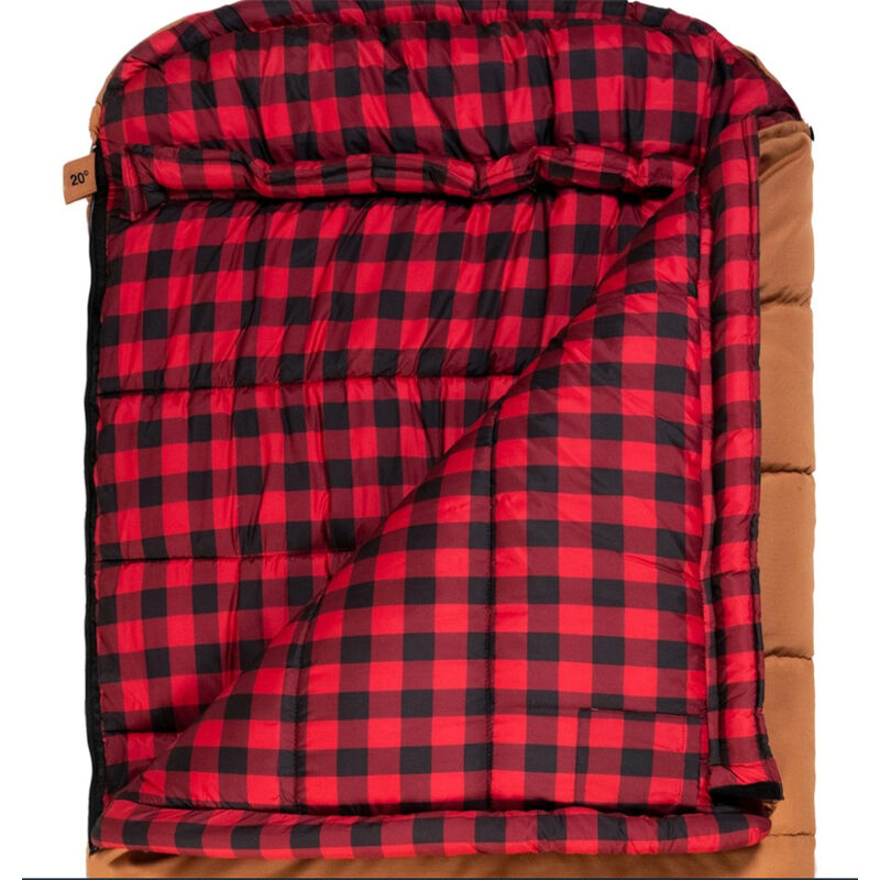 TETON Sports Bridger 20&deg;F Canvas Sleeping Bag image number 8