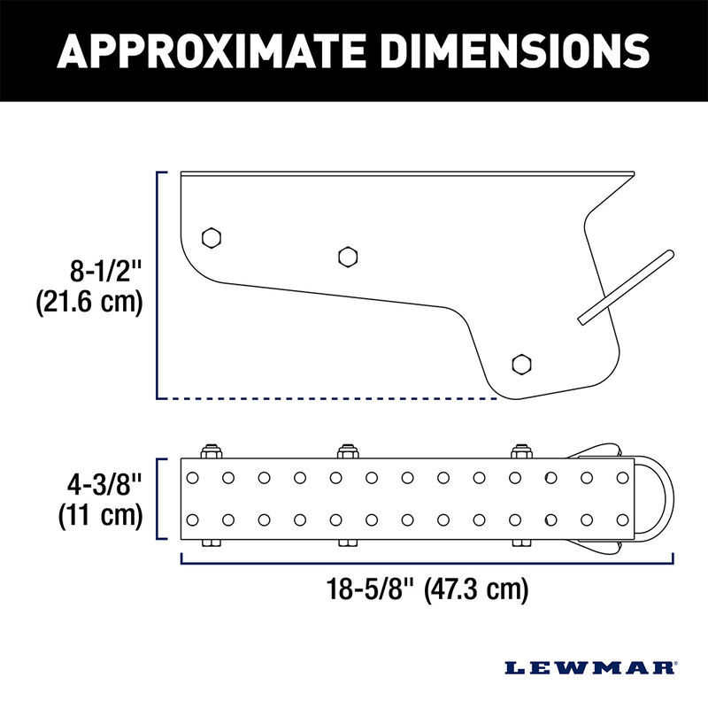 Lewmar Venta Pontoon Anchor Winch  Standard Kit image number 3
