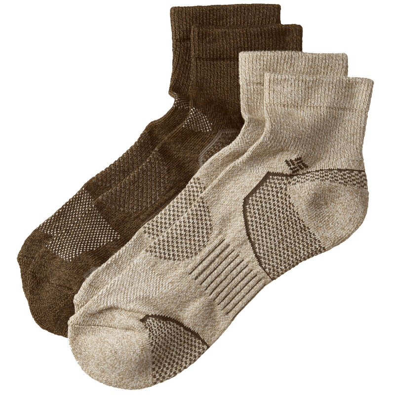 Columbia Men’s Balance Point Quarter Socks, 2-Pack image number 6