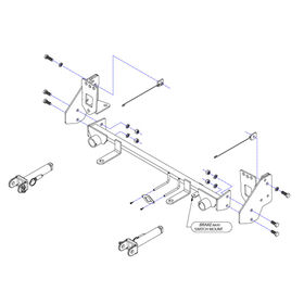 Roadmaster Direct-Connect Baseplate Kit&mdash;2016-2017 Smart Fortwo (52300-5)