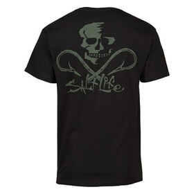 Salt Life Men's Skull and Hooks Pocket Short-Sleeve Tee