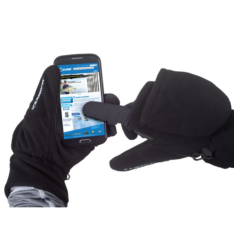 Clam Ice Armor Deluxe Fold Back Mitts, Large image number 2