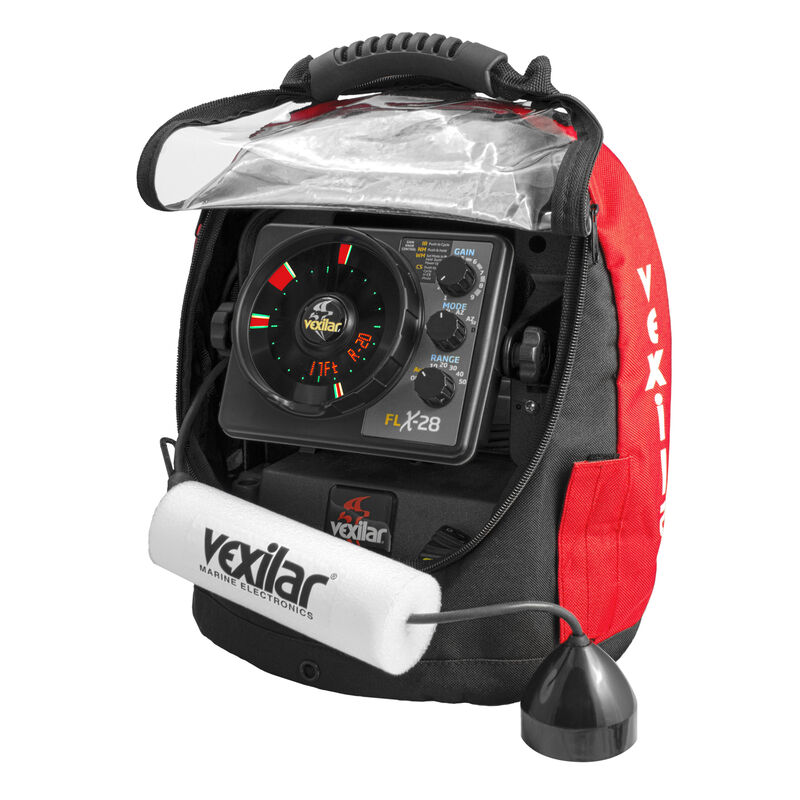  Vexilar FLX-28 Ultra Pack with Pro View Ice Ducer Depth Finder  image number 1