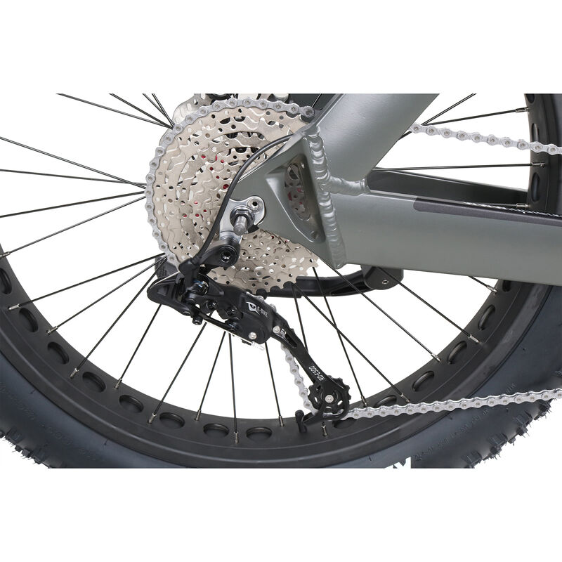 QuietKat Apex 1000-Watt Electric Mountain Bike 17", Charcoal image number 4