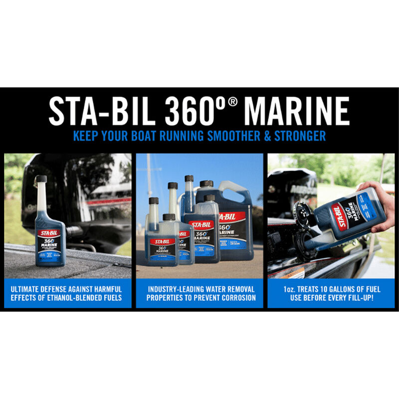 Sta-Bil 360 Marine With Vapor Technology, 128 oz. image number 4