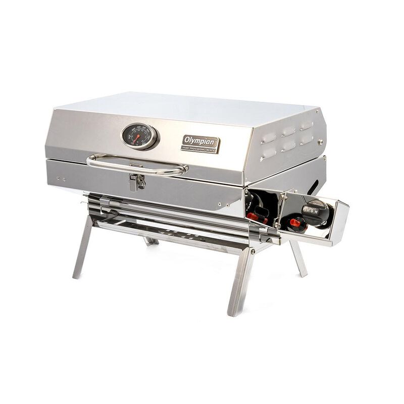 Camco 5500 Stainless Steel RV and Outdoor Grill image number 5