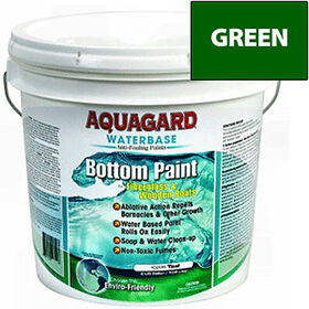 Aquaguard Waterbase Anti-Fouling Bottom Paint, 2 Gallons, Green