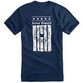 Livin' Country Men's Barn Board Short-Sleeve Tee